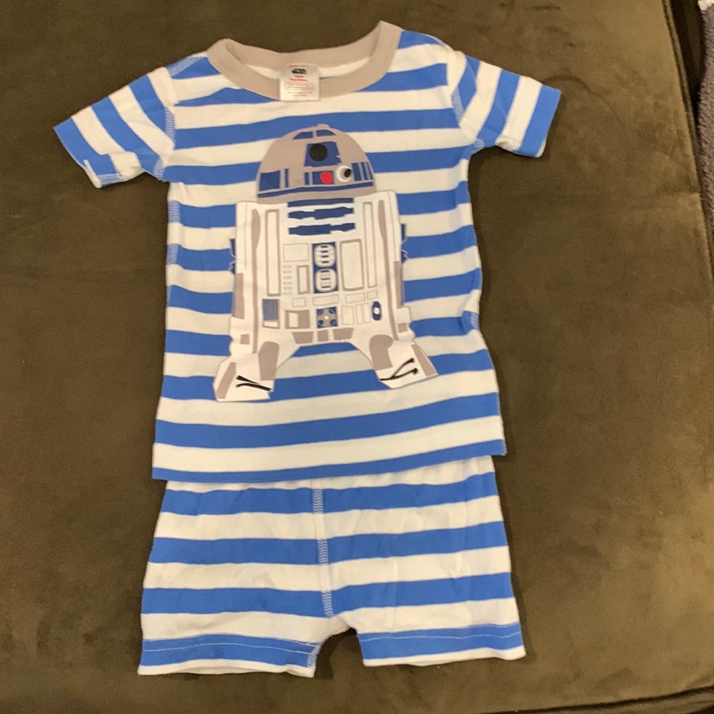 Hanna Andersson Star Wars short john pajamas